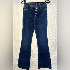 Veronica Beard, Flare Jeans, Blue,  26/2, 31i inch inseam. New without tags